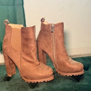 Brown ankle boot